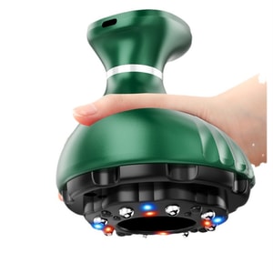 Electric Scraping Instrument Whole Body Lymphatic Dredging Massage God Rechargeable Green