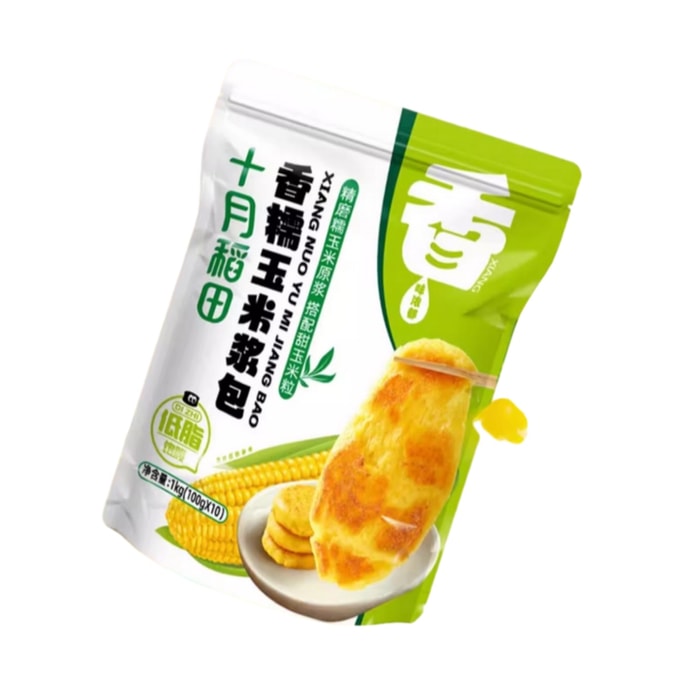Shiyue Daotian Corn Paste Bun Northeast Glutinous Corn 100g*10bags
