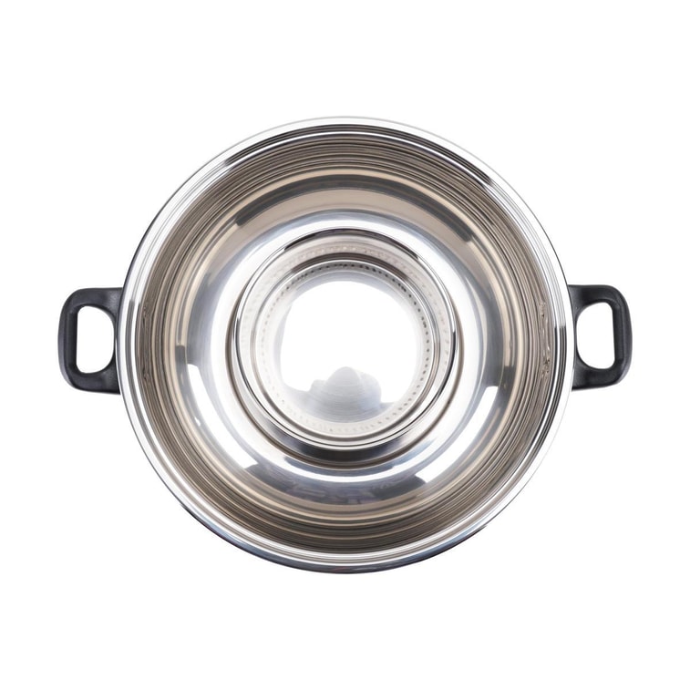 Electric Stainless Steel 2 Way Hot Pot / 4.5Q 12