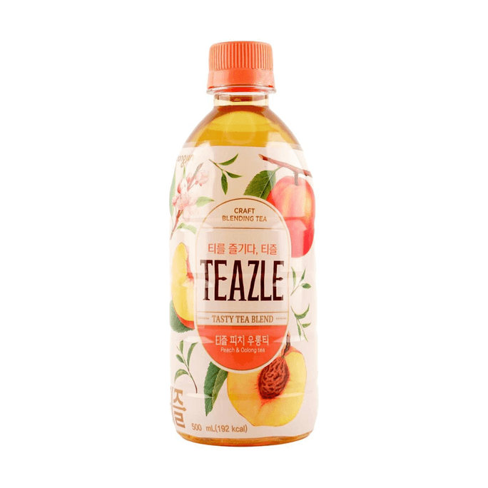 TEAZLE Peach & Oolong tea 500ml