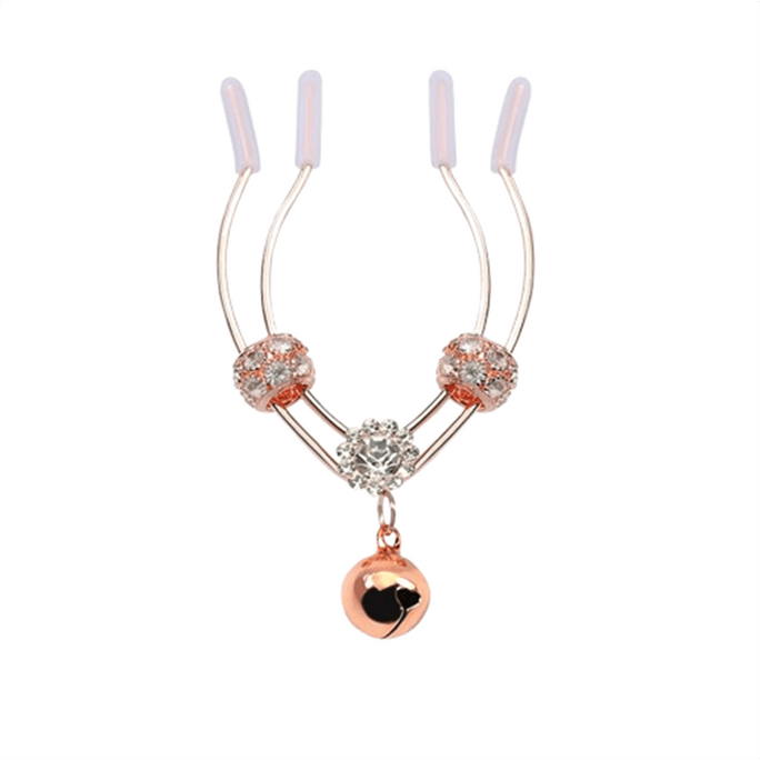 Rose Gold SM Punishment Tool For Lip And Vaginal Clamp Sex Toys For Couples