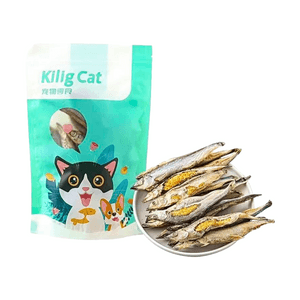  KiligCat 滿籽冷凍乾燥多春魚50g 貓咪幸福感點心 新年科學養貓年貨 高蛋白滿魚籽 可泡水獎勵訓練 懷孕母貓營養補充