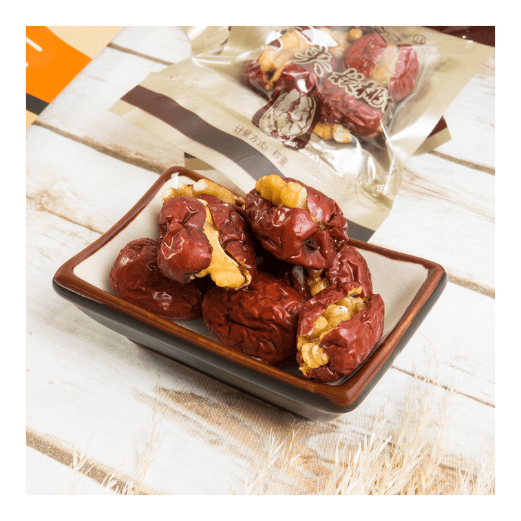 香脑壳 小粒香灰枣夹核桃仁 500g 3