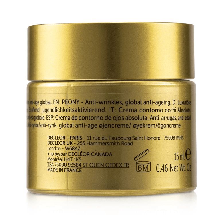 Decleor Peony Eye Cream Absolute 15ml/0.46oz - Yami.com