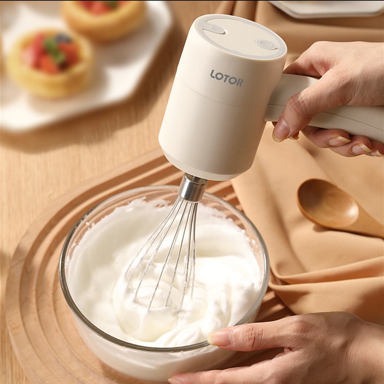 Wireless Portable Electric Food Mixer Automatic Whisk Egg Beater
