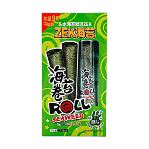 Hollow Seaweed Roll Original 1.2oz 【First Harvest Seaweed】【Non-fried】