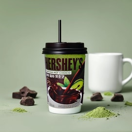 마차 핫초코 컵, 따뜻한 인스턴트 음료, 0.7온스【겨울 한정판】