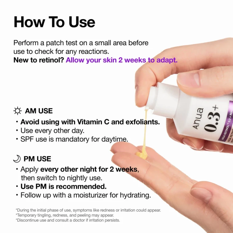 Nano Retinol 0.3% + Niacin Renewing Serum 30ml 6