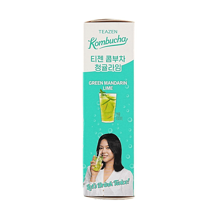 트와이스 정연이 고른 콤부차 그린 만다린 라임맛, 10개입 (1.76oz)【저칼로리】 3