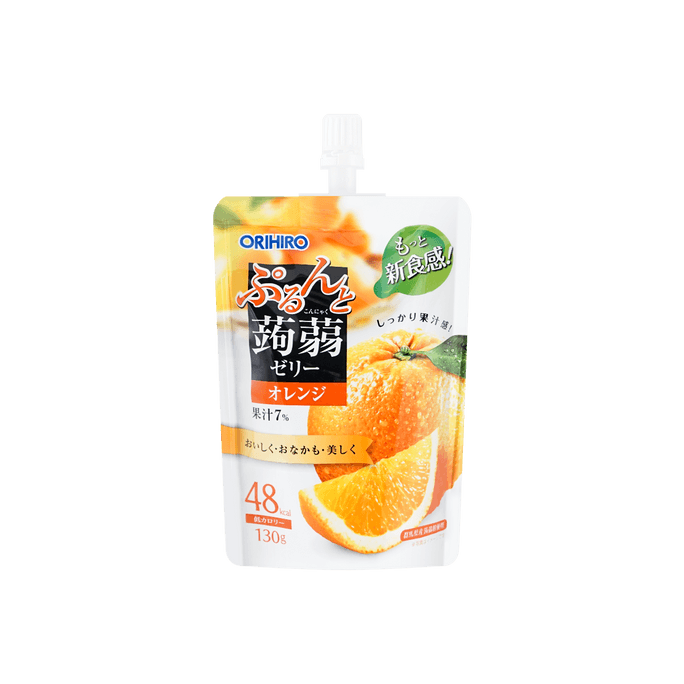 Jelly Drink Orange Flavor 130g