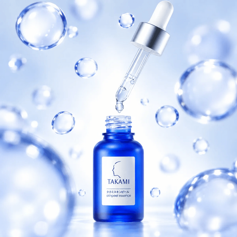 日本TAKAMI 小藍瓶肌底代謝精華美容液 溫和調理角質去黑頭縮毛孔 30ml @COSME大賞霸榜 敏感肌友好 3