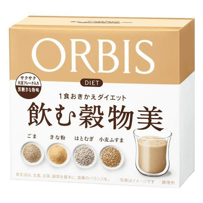 ORBIS low-calorie satiating meal replacement cereal drink 7 bags