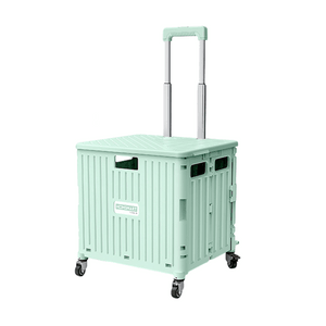 Rolling Suitcase with 360° Wheels, 2197.91 fl oz Green