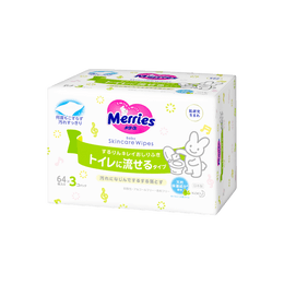 Merries Baby Skin Care Wipes 192 sheets