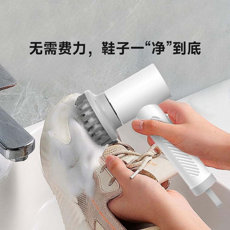 【中国直送】Xiaomi Youpin Xiaoda スマート電動クリーニングブラシセット クリーニングブラシ+アクセサリー 5