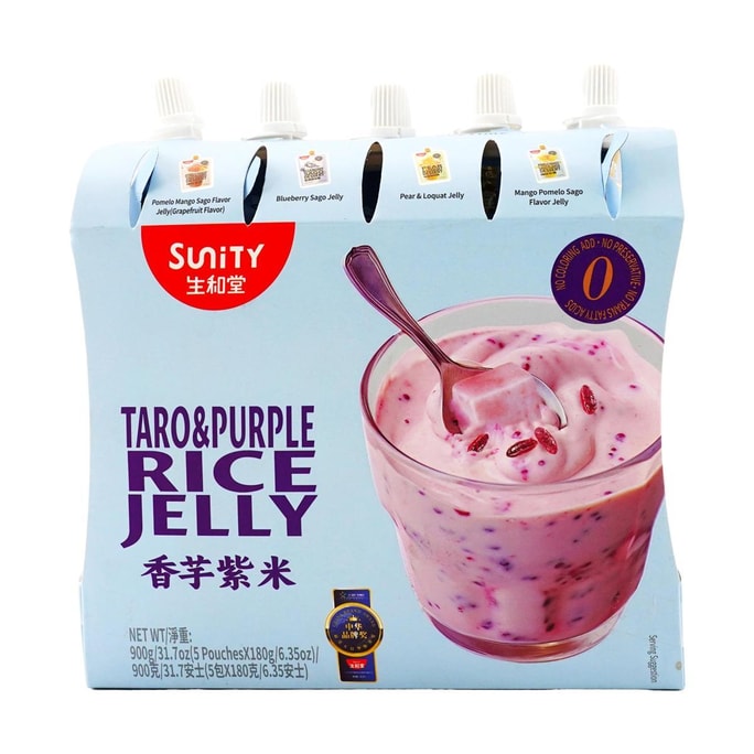 Sht Herb Jelly Purple Rice&Taro 31.75 oz