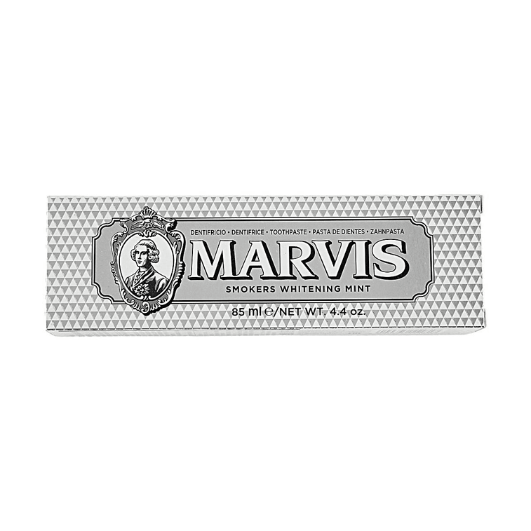 MARVIS瑪爾仕 強化亮白薄荷牙膏 美白去垢防齲齒 去煙漬 85ml 4