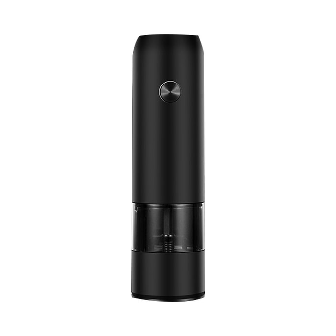 Electric Grinder Home Pepper Grinder Bean Mill Portable Cordless Coffee Bean Grinder Black 1pc