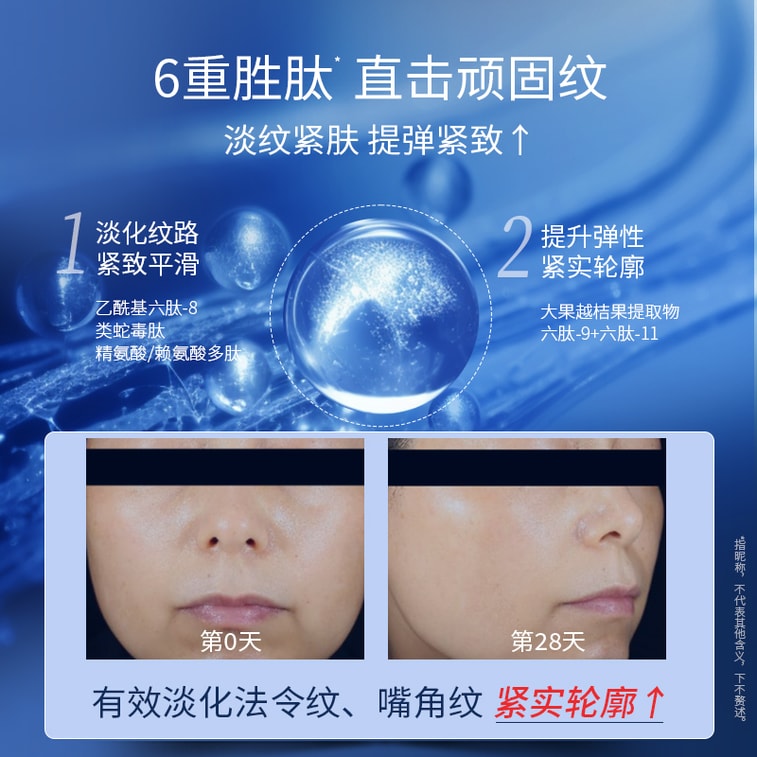 PROF.LING Le père de l'acide hyaluronique Crème anti-âge à l'acide hyaluronique multi-moléculaire 50g Hydratant, repulpant, anti-rides, inhibe la mélanine, produit phare de Xiaohongshu [brevet d'acide hyaluronique multi-moléculaire certifié] 3