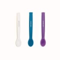 [韩国正品]  Nounours 磨牙棒婴儿勺 3种 (白/蓝/紫色)
