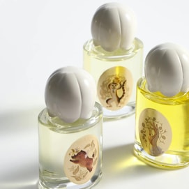 パフュームオイルギフトセット、#デイドリーム + ケアフリースプリング + グリーンフィンガーズ、0.27液量オンス*3