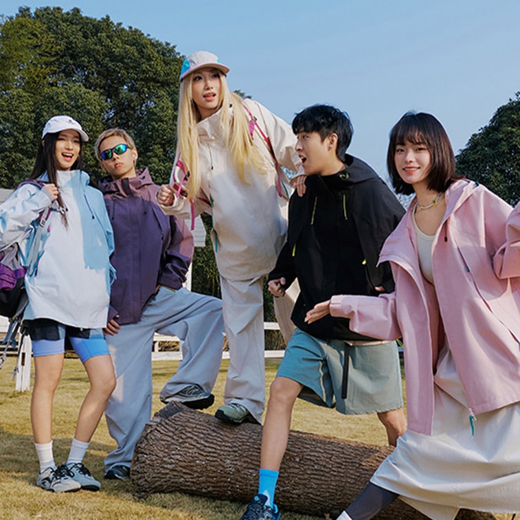 【中國直郵】 HSPM 健行登山連帽外套外套 保暖防風戶外外套男女款 黑色 XXL 1件 9