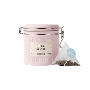 【中國直郵】 蘇小糖 爆汁白桃鐵觀音水果茶茶包 養生茶 花茶 下午茶 35g*1罐