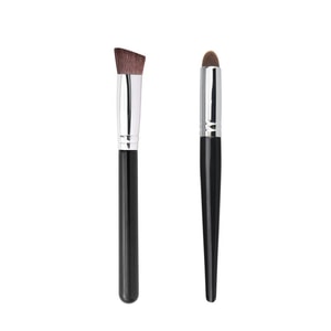 Triangle Iron Style Concealer Brush Makeup Brush with Concealer Brush 2pc