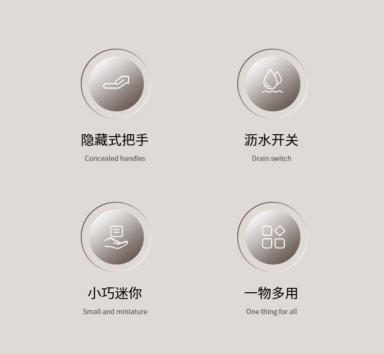 【中國直郵】 FaSoLa 新款多功能瀝水碗食品級帶蓋*1件