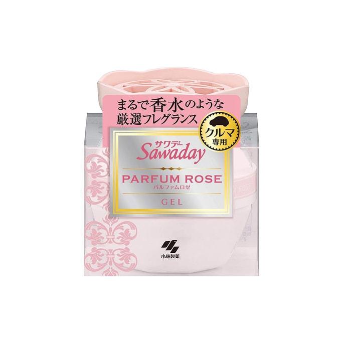 KOBAYASHI Sawaday Parfum Gel (Car Air Freshener) 90g [sweet floral and fruity fragrance]