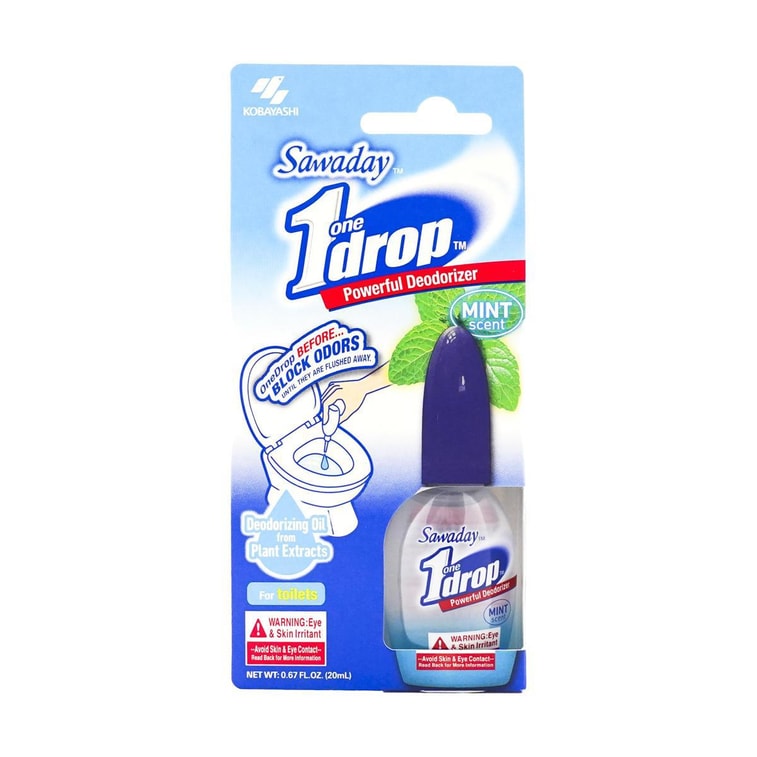 One Drop Toilet Deodorizer Watery Green Scent, 0.7 fl oz Packaging May Vary 7