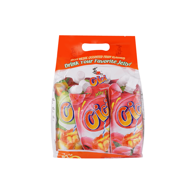 JINGJING Assorted Jelly Strip 400g 