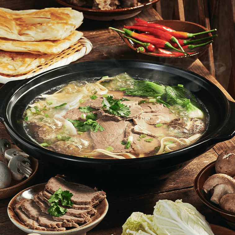 本格淮南牛肉スープ味スープベース、鍋ベース、3.53オンス 8