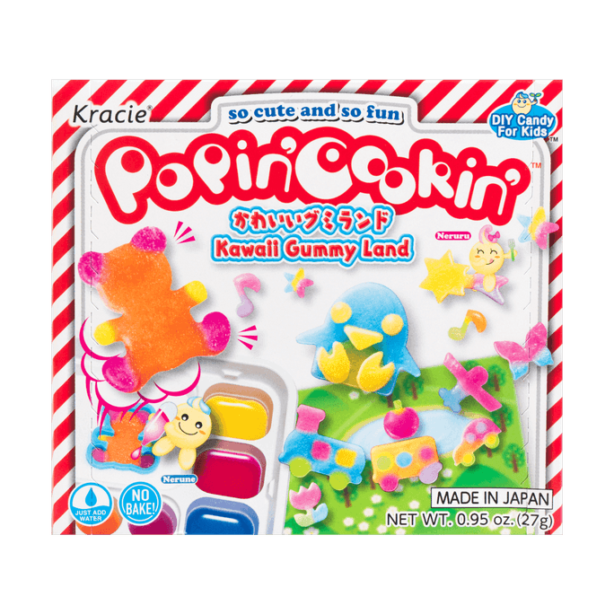 Popin Cookin DIY Gummy Drawing Gummy Land Kit 27g