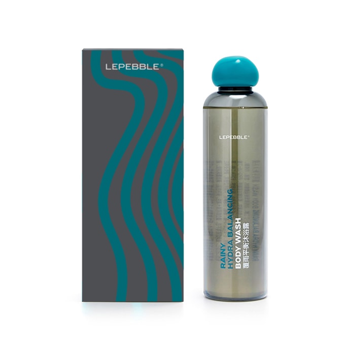 RAINY HYDRA BALANCING BODY WASH+333ml+Woody Citrus Notes+Fascia ball bottle cap+Amino acid fragrance shower gel