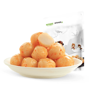 Money-losing clearance snack: Naughty Fish Balls, Spicy Flavor, Ready-to-Eat Snack, Numbing and Addictive, 120g × 1 Bag