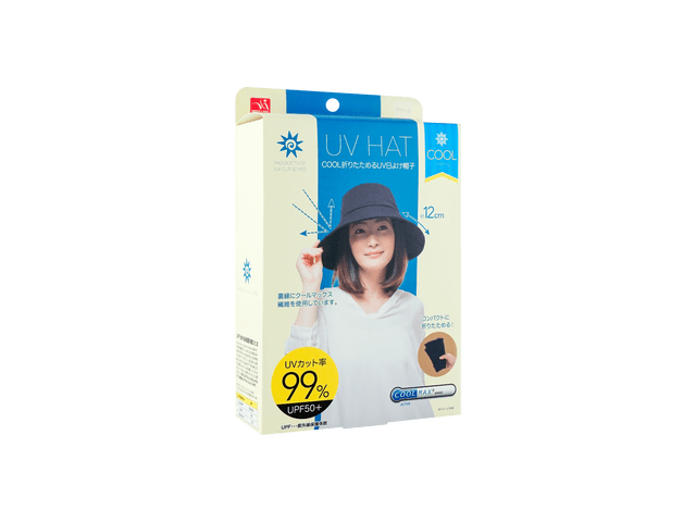Sun Protection Cool Type Hat Black