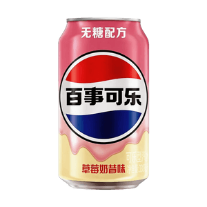 Cola Zero Sugar Strawberry Milkshake Flavor, 11.2 fl oz