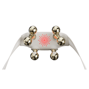 【中国直邮】 SKG 颈肩按摩仪 H5系列2代  尊贵款 360度滚转按摩头 香槟金 1件