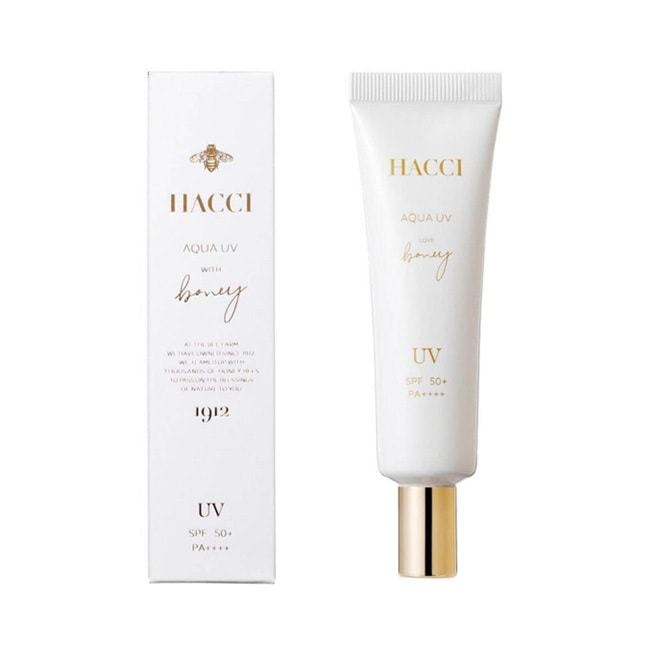 【日本直郵】HACCI花綺 蜂蜜高保濕防曬乳 30g SPF50+/PA++++