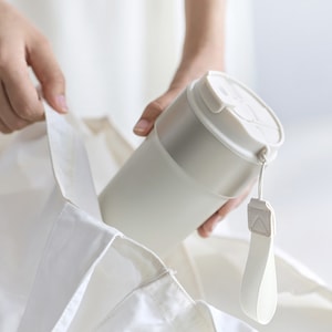 316 Stainless Steel Vacuum Insulated Tumbler, 500ml Leakproof Travel Coffee Cup with Straw