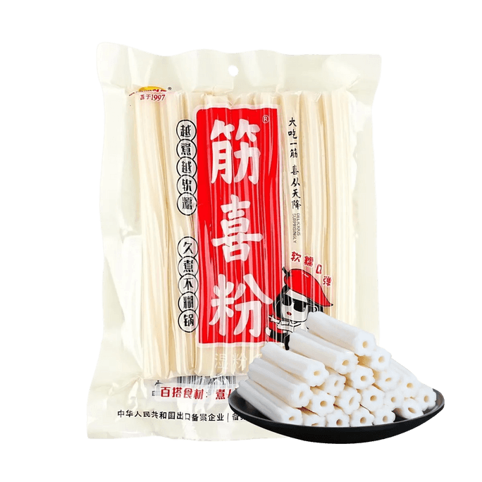 巴適哥 筋喜粉 粉耗子馬鈴薯粉 200g 【網紅筋喜粉空心粉 地理特色軟糯Q彈】【可用於火鍋串串香麻辣燙】