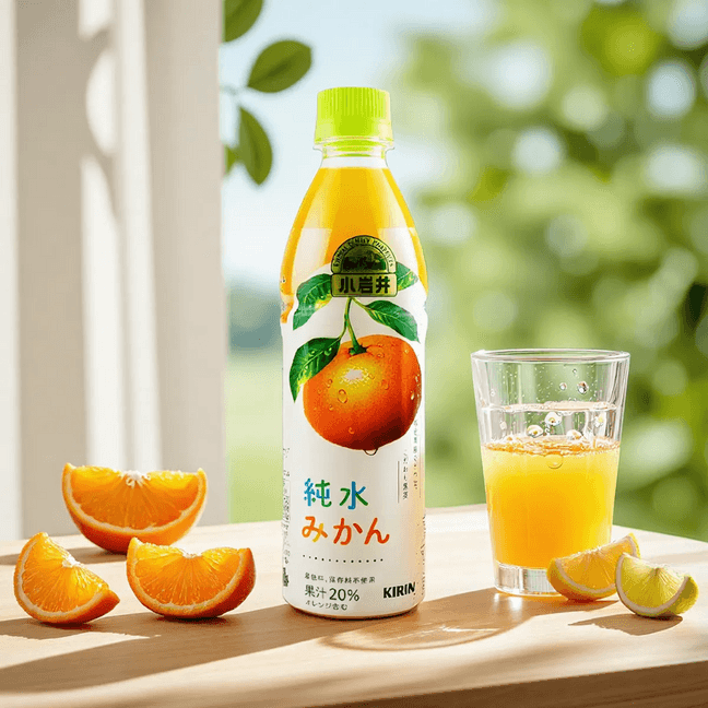 Soft Drink Koiwai Orange (Mikan) 430ml