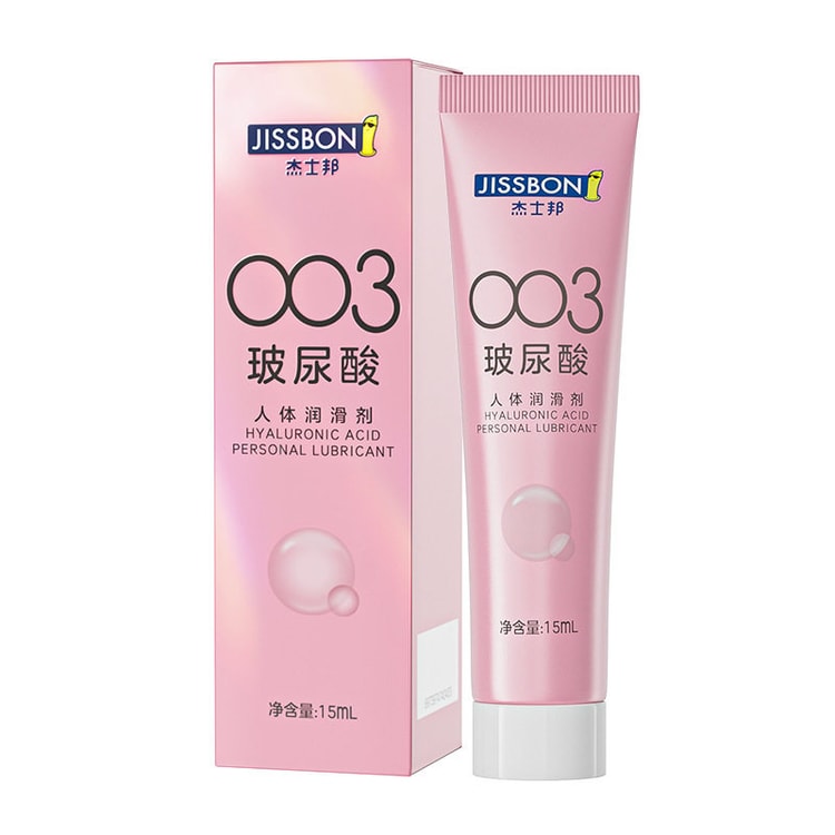 JISSBON Condom 003 Hyaluronic Acid Personal Lubricant 15ml - Yami.com