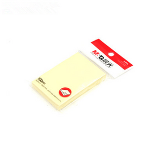 M&amp;G ys-02 post-it notes 3X2 yellow note pad 76 x 51mm 100 times 2pack