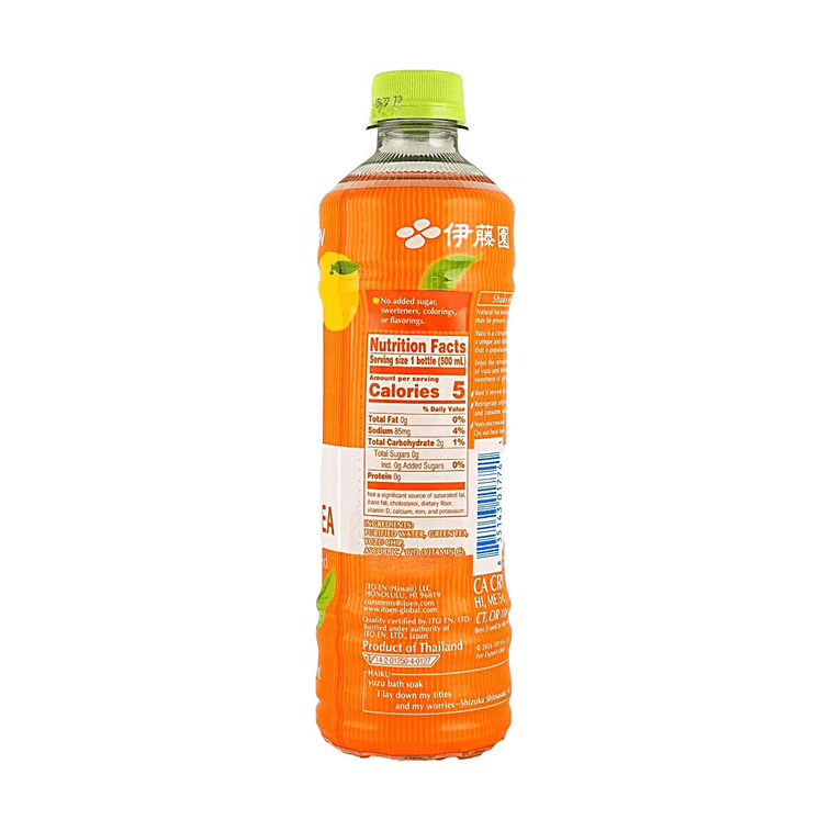 おいお茶 ゆず緑茶 500ml【低カロリー 砂糖0g 脂質0g】 3