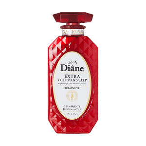 日本DIANE黛丝恩 致美系列 丰盈蓬松护发素 控油清爽 告别扁塌 450ml