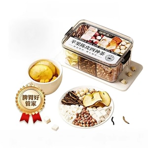 【中国直邮】 福东海 四神汤 成人儿童养生茶 苹果陈皮四神汤270g*1盒