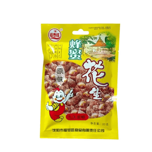 福恭旺 はちみつピーナッツ衣ピーナッツ麺ピーナッツ子供時代ノスタルジックスナック 80g*1袋