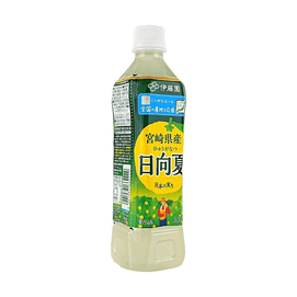 日本ITO EN伊藤园 宫崎县产日向夏柑橘饮料 500ml】【清爽酸甜】